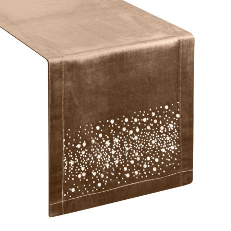 Obrus Royal 2 35X140Cm Ciemnobeżowy - 3