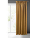 Pierre Cardin zasłona welwetowa 140x270cm - Miodowy - Taśma - 2 Pierre Cardin zasłona welwetowa 140x270cm - Miodowy - Taśma - 2