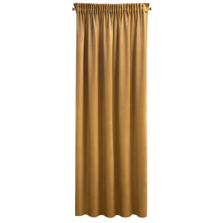 Pierre Cardin zasłona welwetowa 140x270cm - Miodowy - Taśma - 4 Pierre Cardin zasłona welwetowa 140x270cm - Miodowy - Taśma - 4