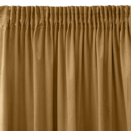Pierre Cardin zasłona welwetowa 140x270cm - Miodowy - Taśma - 5 Pierre Cardin zasłona welwetowa 140x270cm - Miodowy - Taśma - 5