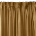 Pierre Cardin zasłona welwetowa 140x270cm - Miodowy - Taśma - 5 Pierre Cardin zasłona welwetowa 140x270cm - Miodowy - Taśma - 5