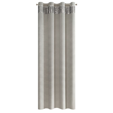 Zasłona Gotowa Jasper 140X250Cm Srebrny - Przelotki - 3