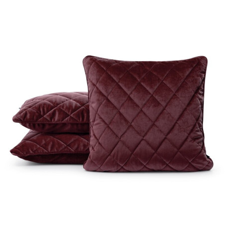 Poszewka Velvet 27 45X45Cm Bordowy - 3