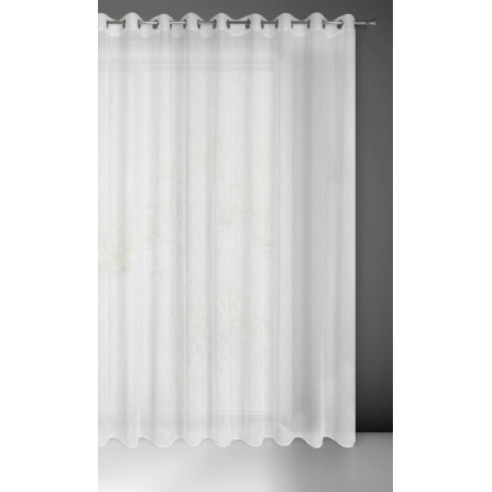 Firana Gotowa Carla 300X250Cm Biały - Przelotki - 2