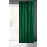 Pierre Cardin zasłona welwetowa 140x270cm - Ciemny Zielony - Taśma - 2 Pierre Cardin zasłona welwetowa 140x270cm - Ciemny Zielony - Taśma - 2