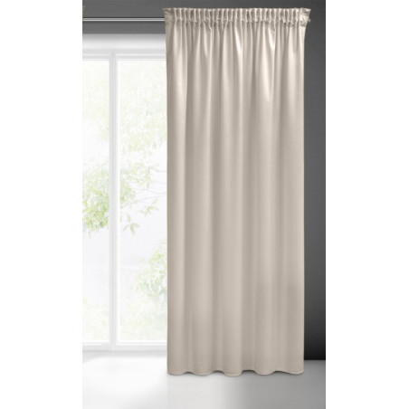 Pierre Cardin zasłona welwetowa 140x270cm - Beżowy - Taśma - 2 Pierre Cardin zasłona welwetowa 140x270cm - Beżowy - Taśma - 2